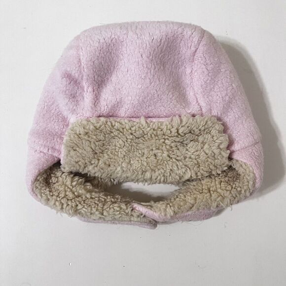 Zutano Cozie Furry Booties & Trapper Hat Set Baby Pink Girls Size 6 Months - Picture 2 of 12
